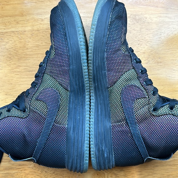 Nike Air Force 1 Lunar Graphic Pack University red edition high top size 8 mens - Picture 11 of 11